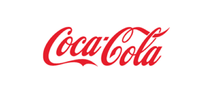 Logo marki którą sprzedajmy coca cola